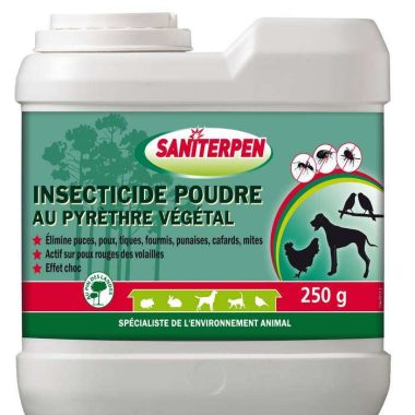 SANITERPEN insecticide poudre pyrethre