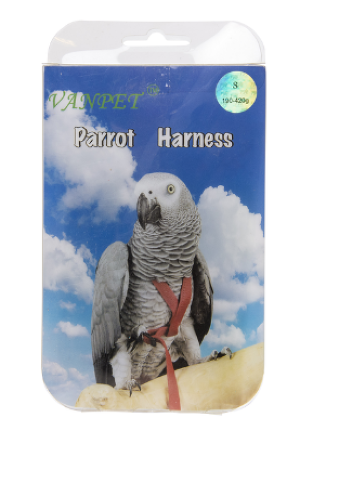 Harnais pour perroquet, Vanpet S